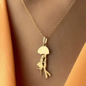 آویز زوج بالرین